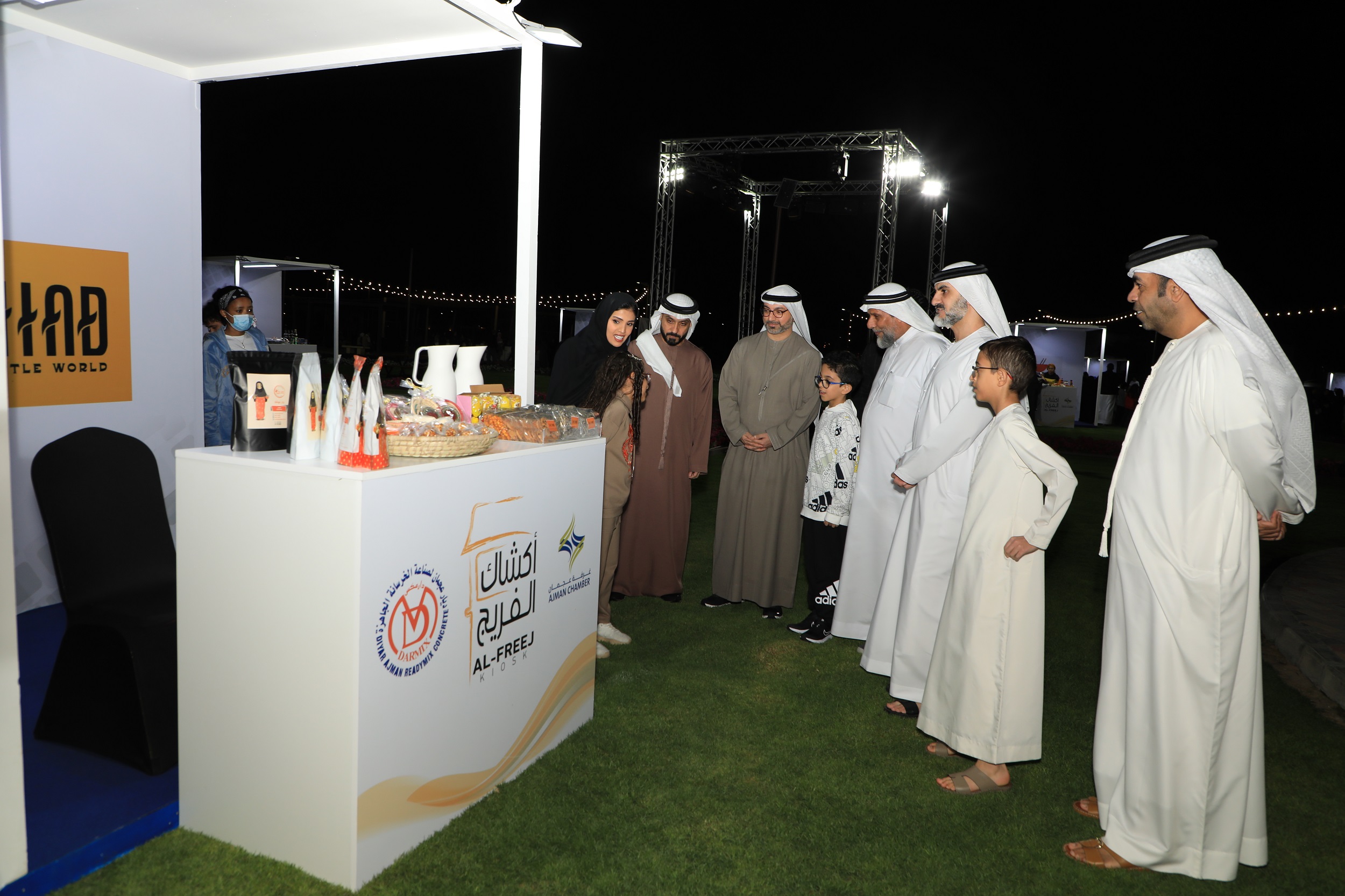 The "Al Fareej Kiosks" exhibition spreads the culture of entrepreneurship and provides an encouraging marketing platform for young people