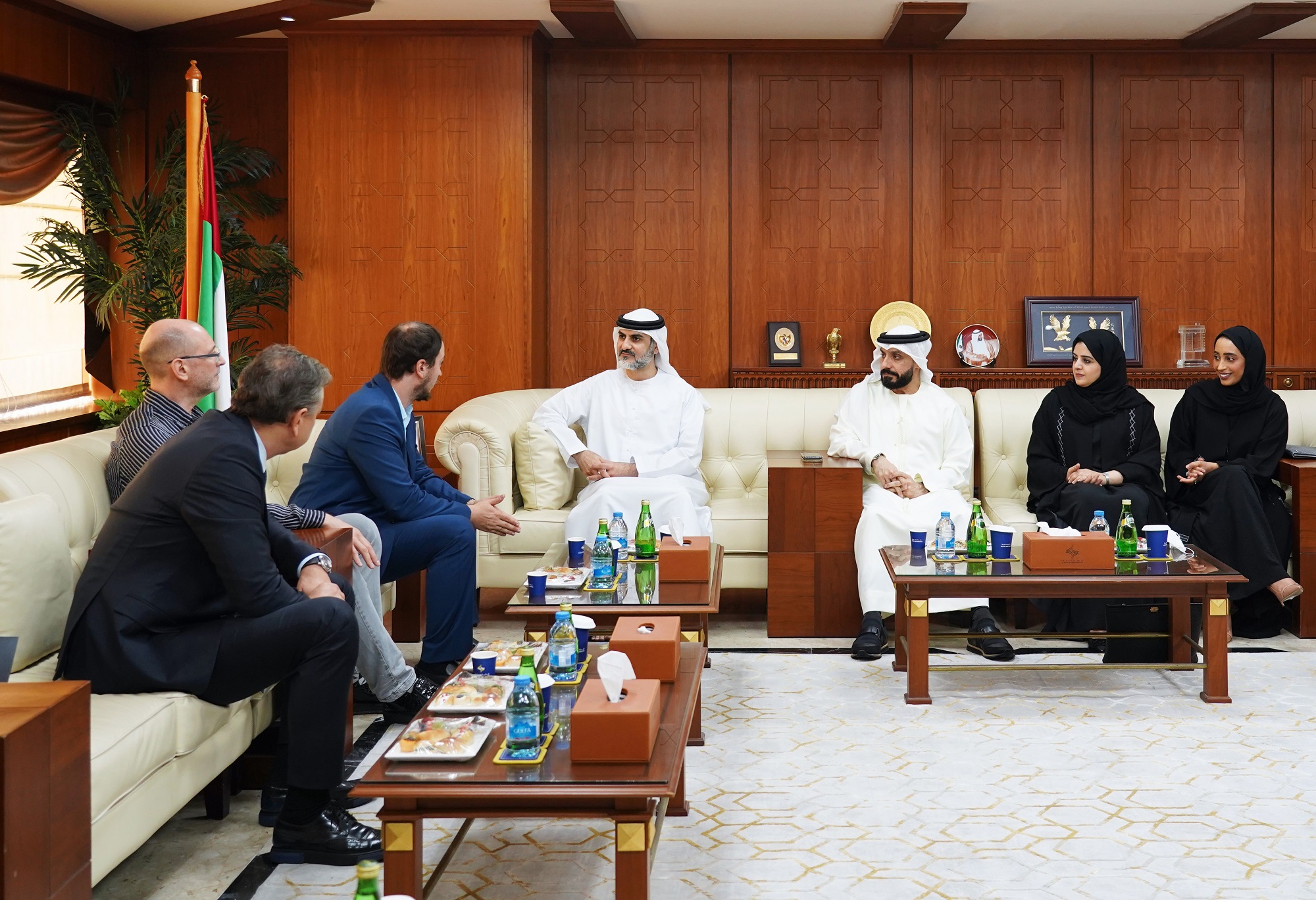 Ajman Chamber And Ajman Free Zone Discuss Economic Cooperation With The Consulate General Of Russia.
