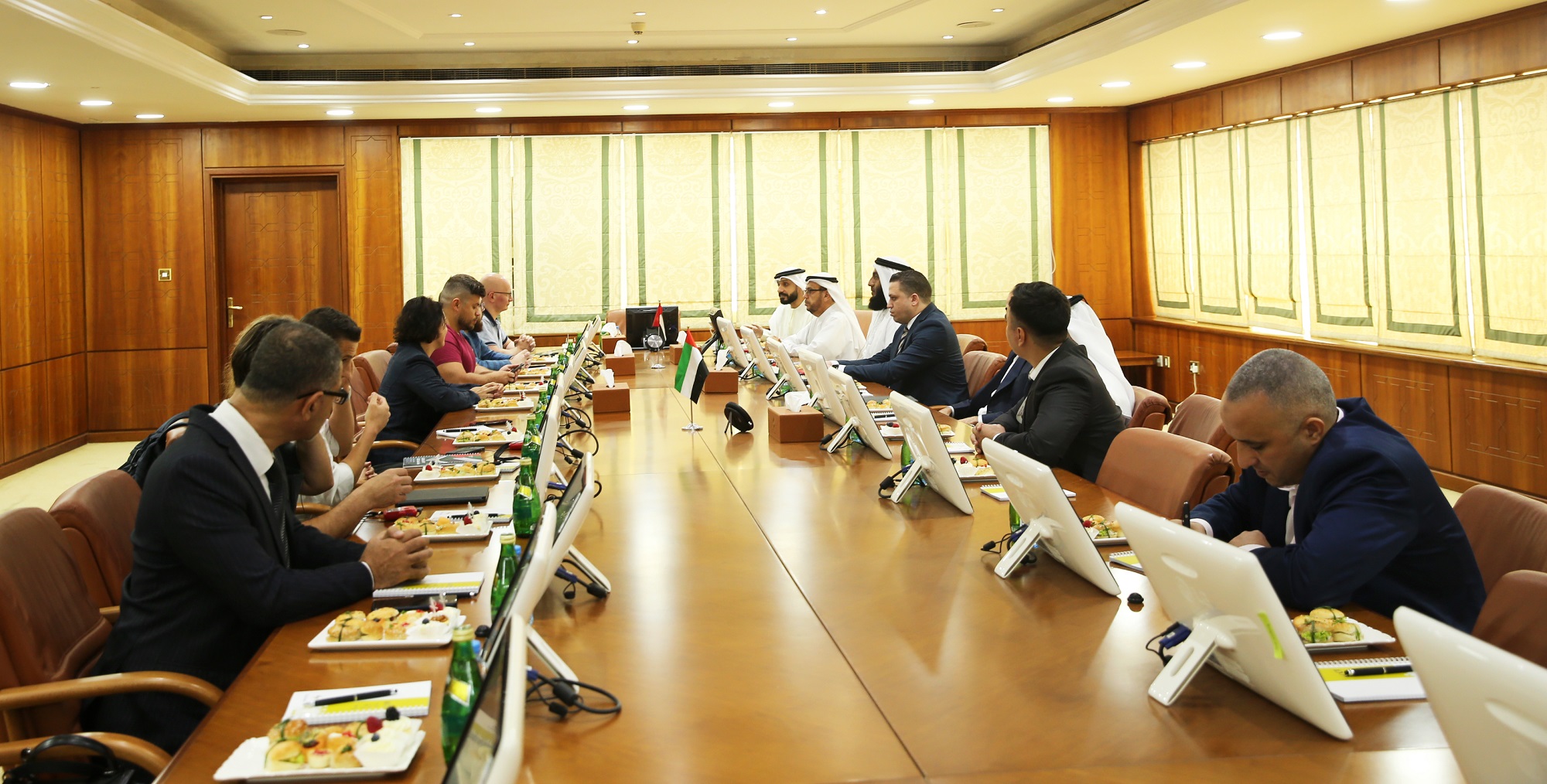 Ajman Chamber discusses ways of cooperation in the real estate and building & construction sectors with a Russian economic delegation