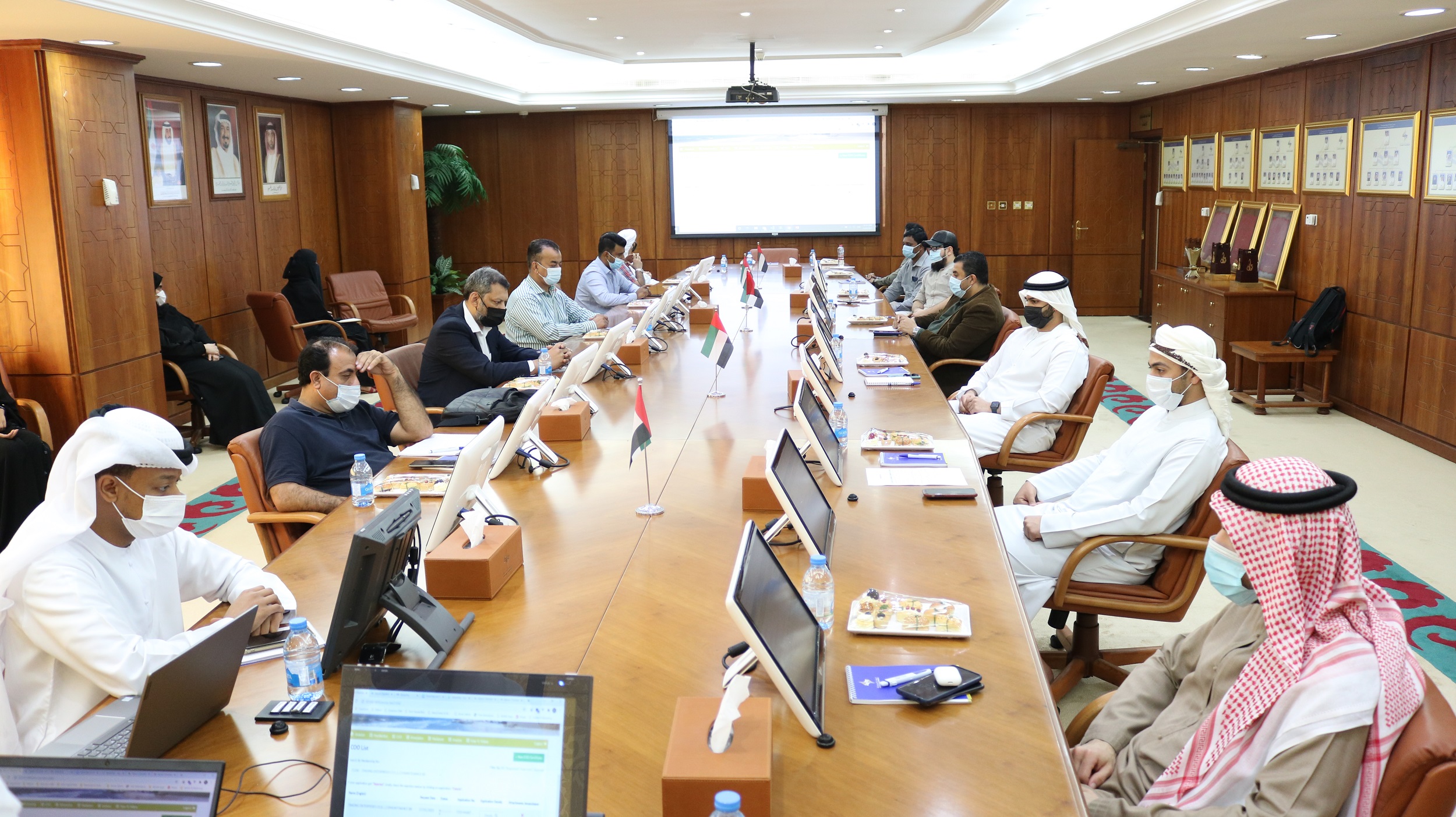 Ajman Chamber organizes an orientation workshop on its electronic services for its customers