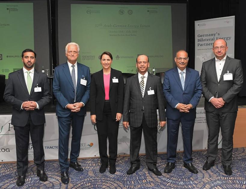 سعادة عبدالله المويجعي يشارك في ملتقى الطاقة العربي الألماني ممثلاً لاتحاد غرف الإمارات
