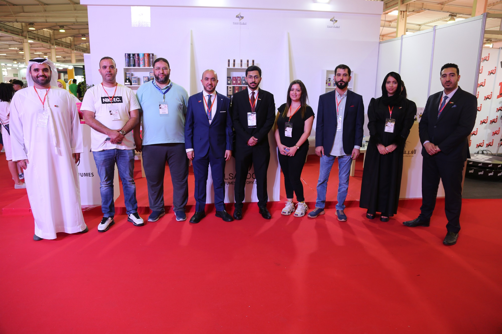 A successful conclusion and wide praise from Ajman factories participating in the "Cosmetista Expo North & West Africa - Casablanca"