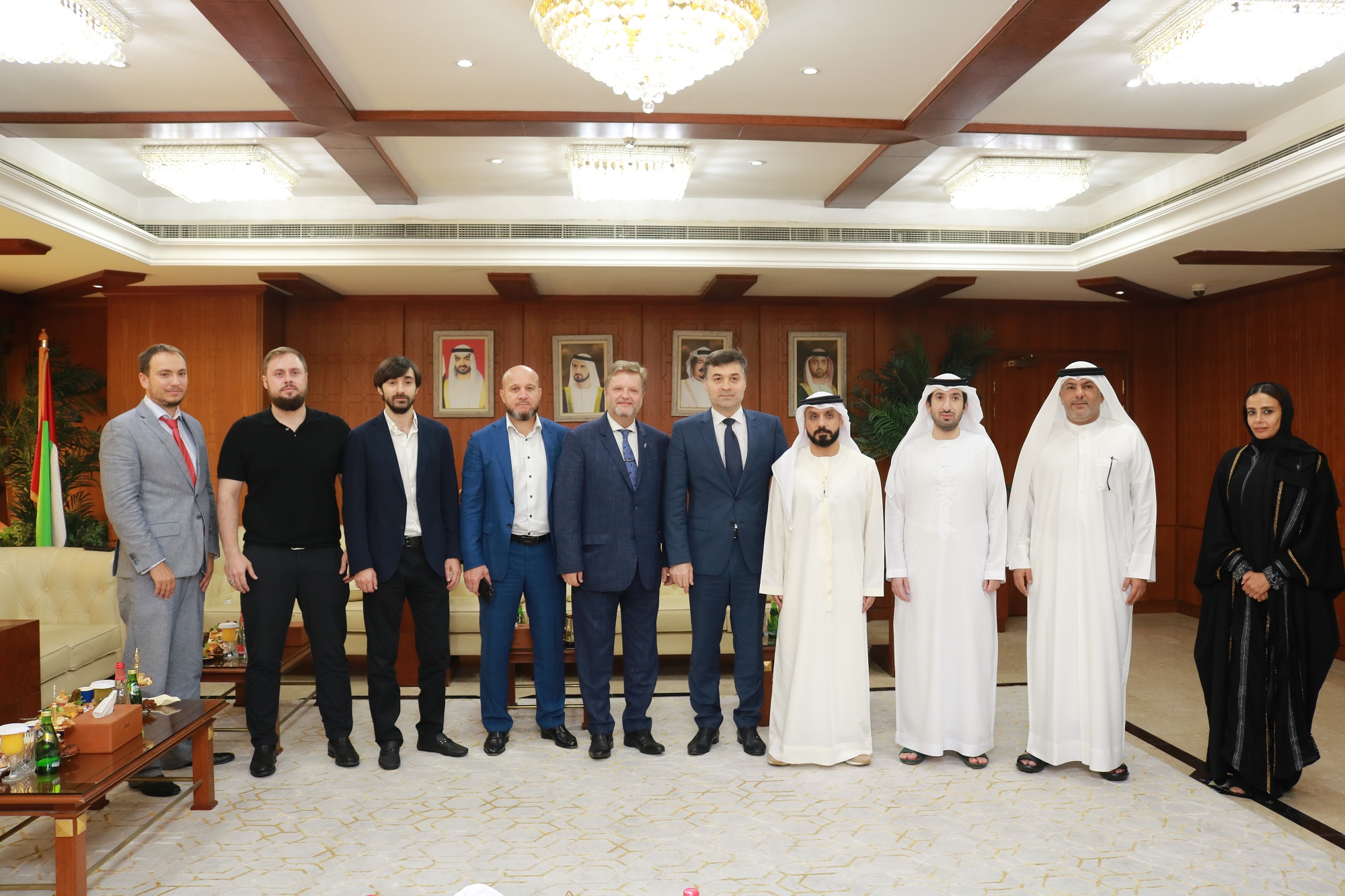 Ajman Chamber discusses economic cooperation with Saint Petersburg, Russia