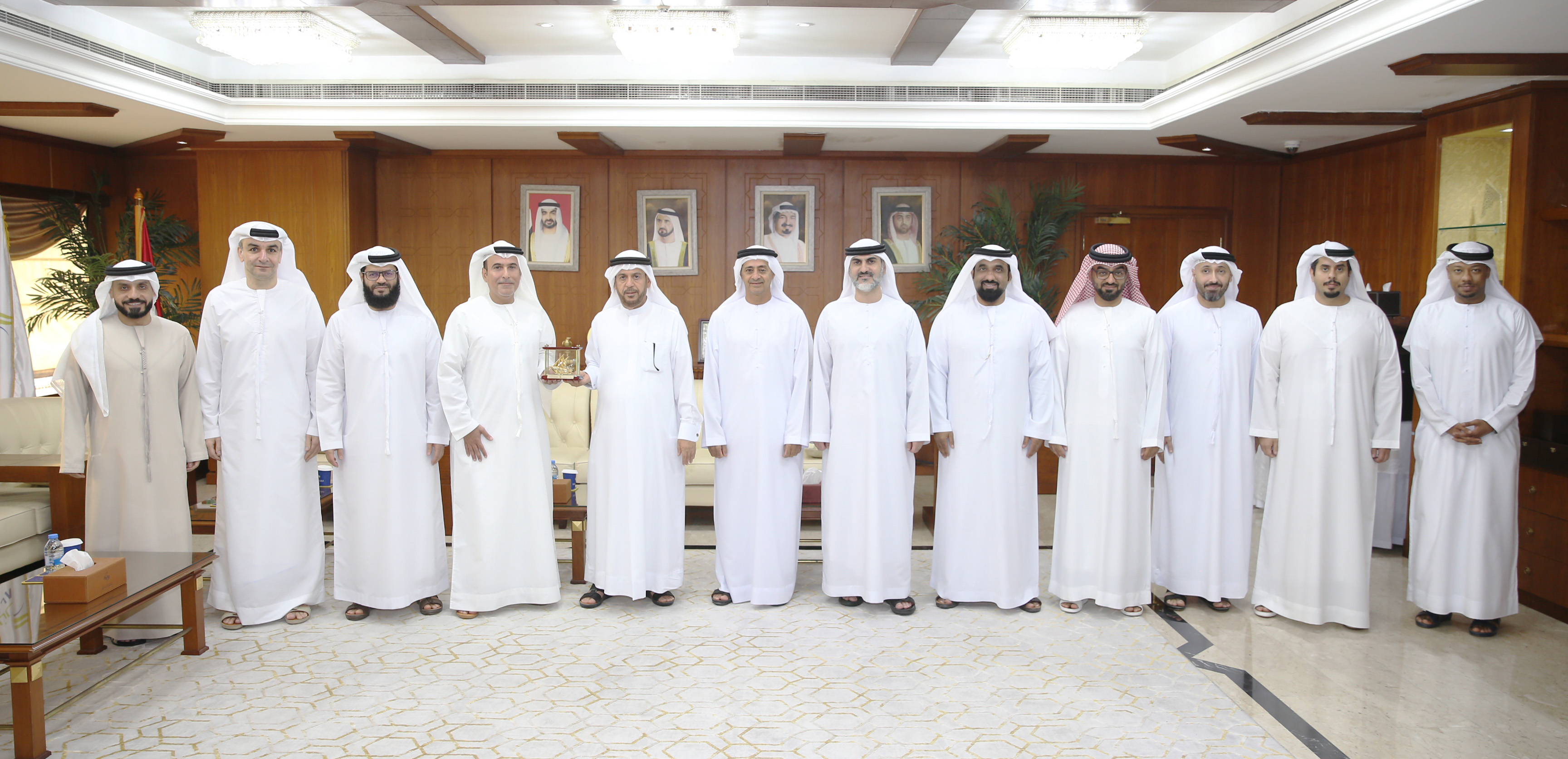 Ajman Chamber And Esh Are Discussing Cooperation And Partnership Opportunities