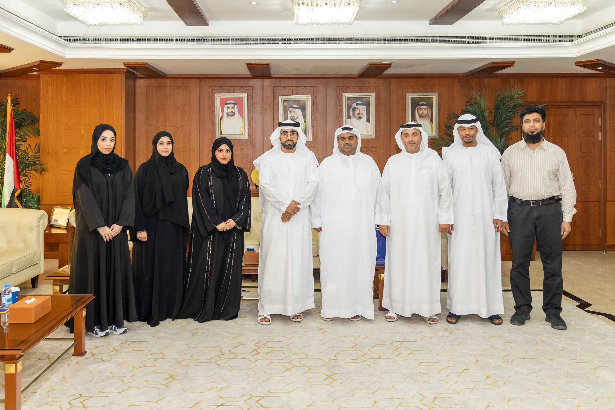 Ajman Chamber Briefs The Fujairah Chamber Delegation On Its Services And Latest Initiatives
