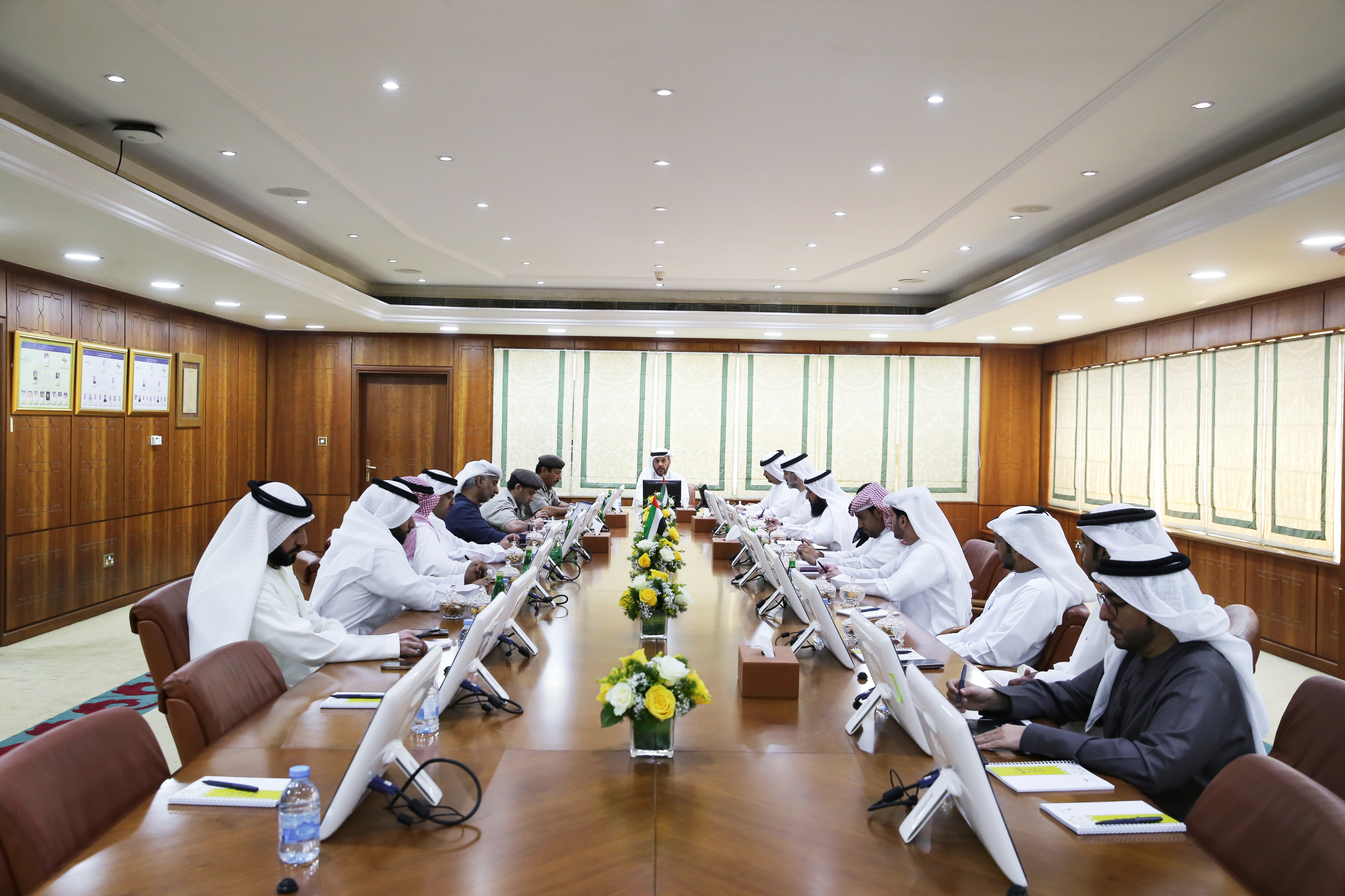 Ajman Chamber hosts the coordination meeting for supporting the national economy in Ajman