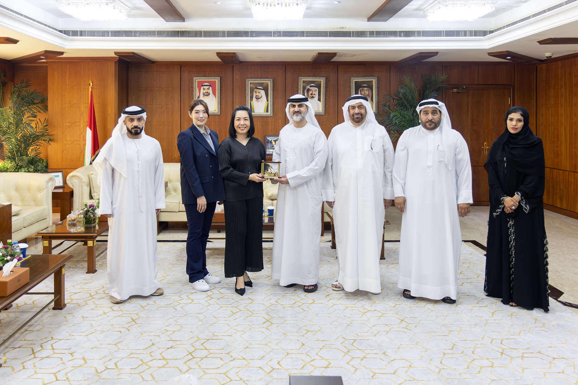 Ajman Chamber discusses growth opportunities for medical tourism investments in Ajman with a Thai delegation