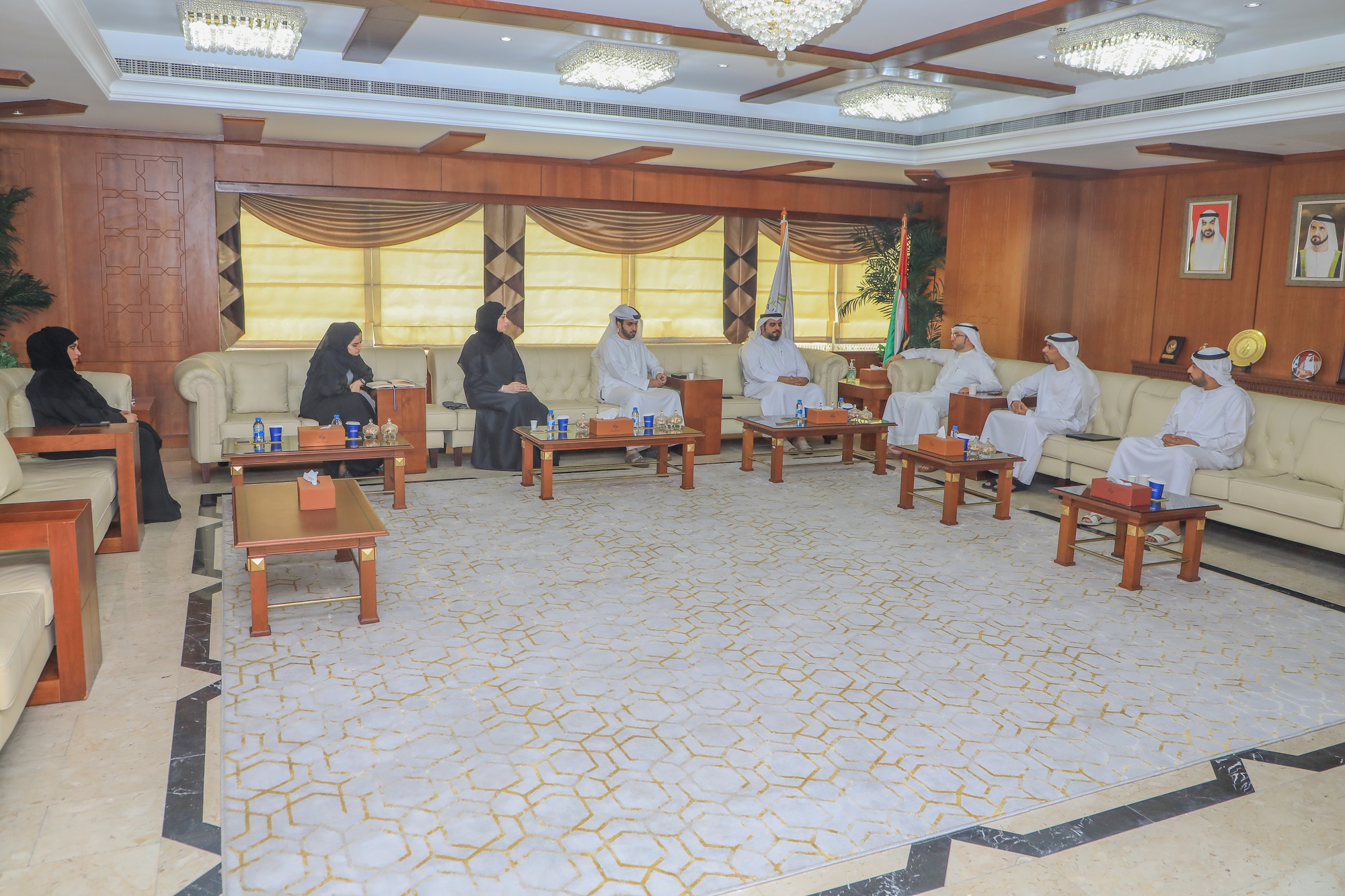 Ajman Chamber and Ajman Port are discussing joint cooperation to facilitate the customer's journey