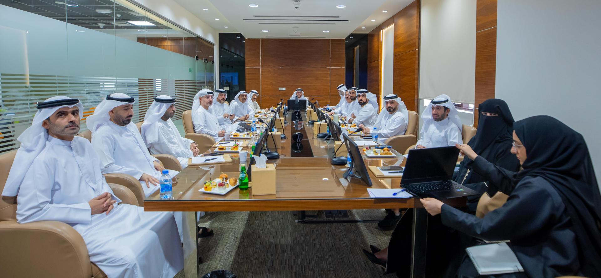 The Ajman Chamber discusses the updates on its projects and initiatives and enhances its proactivity to open innovative export channels.