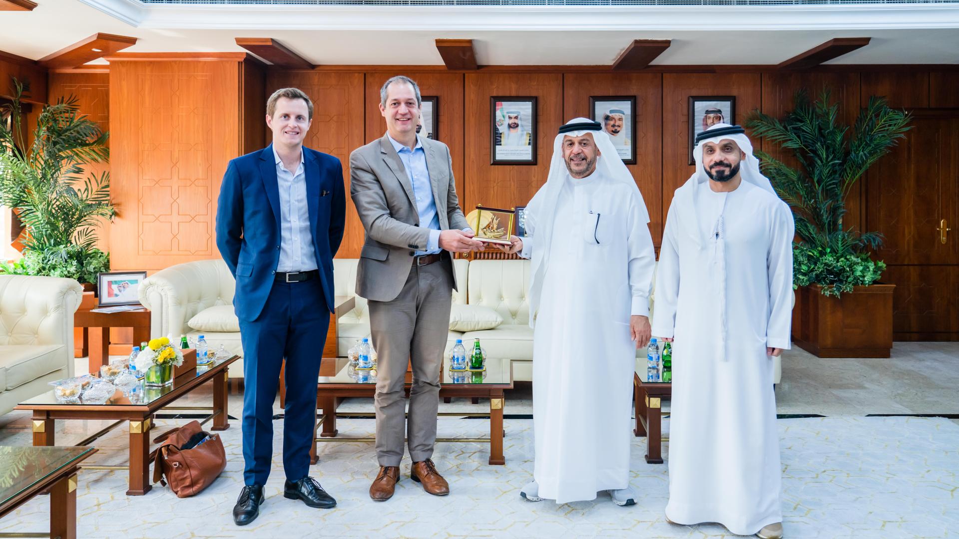 Ajman Chamber receives a delegation from “Keolis Group”