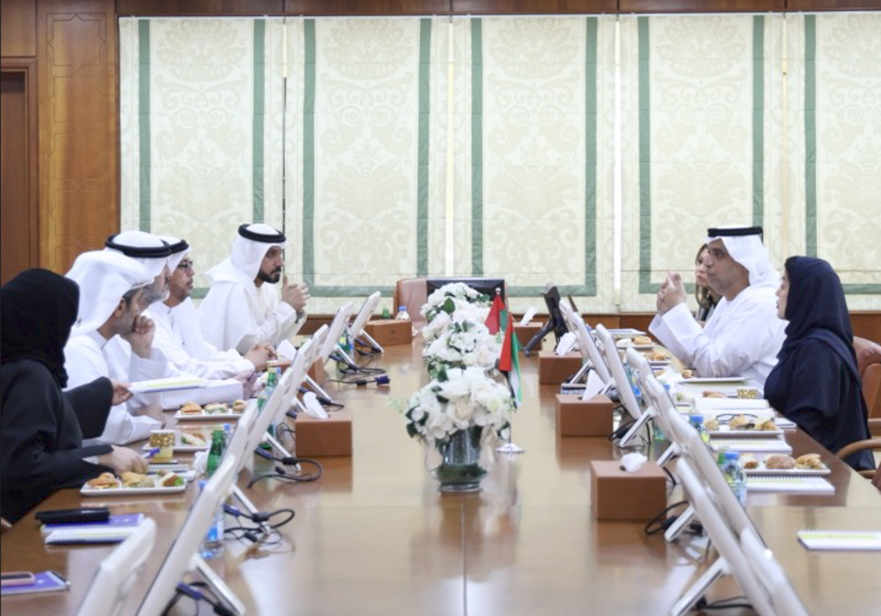 Ajman Chamber and Ajman DED discuss enhancing Ajman's competitive capabilities