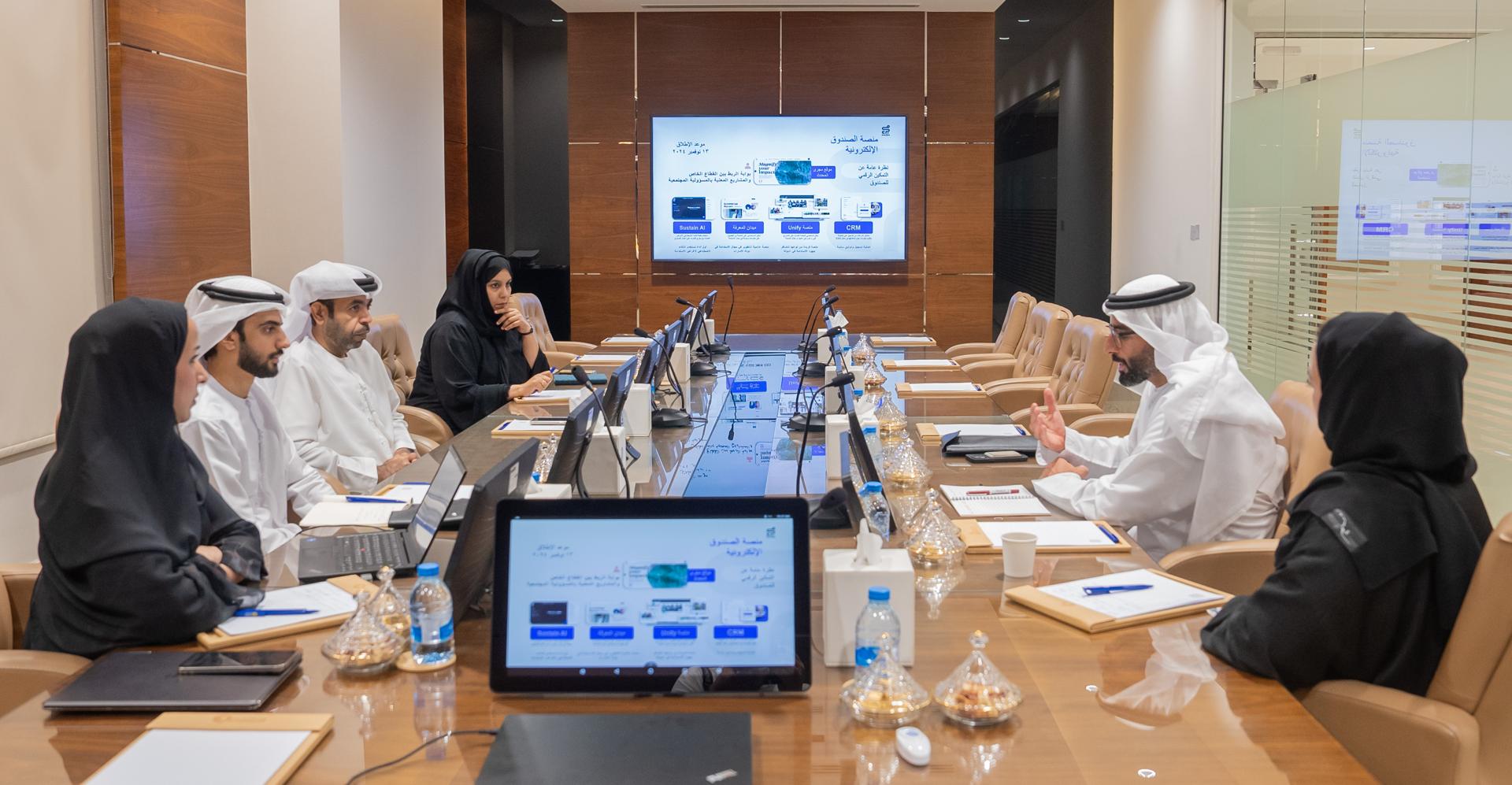 The Local Committee for Social Responsibility in Ajman with "Majra" discuss the Plan 2025
