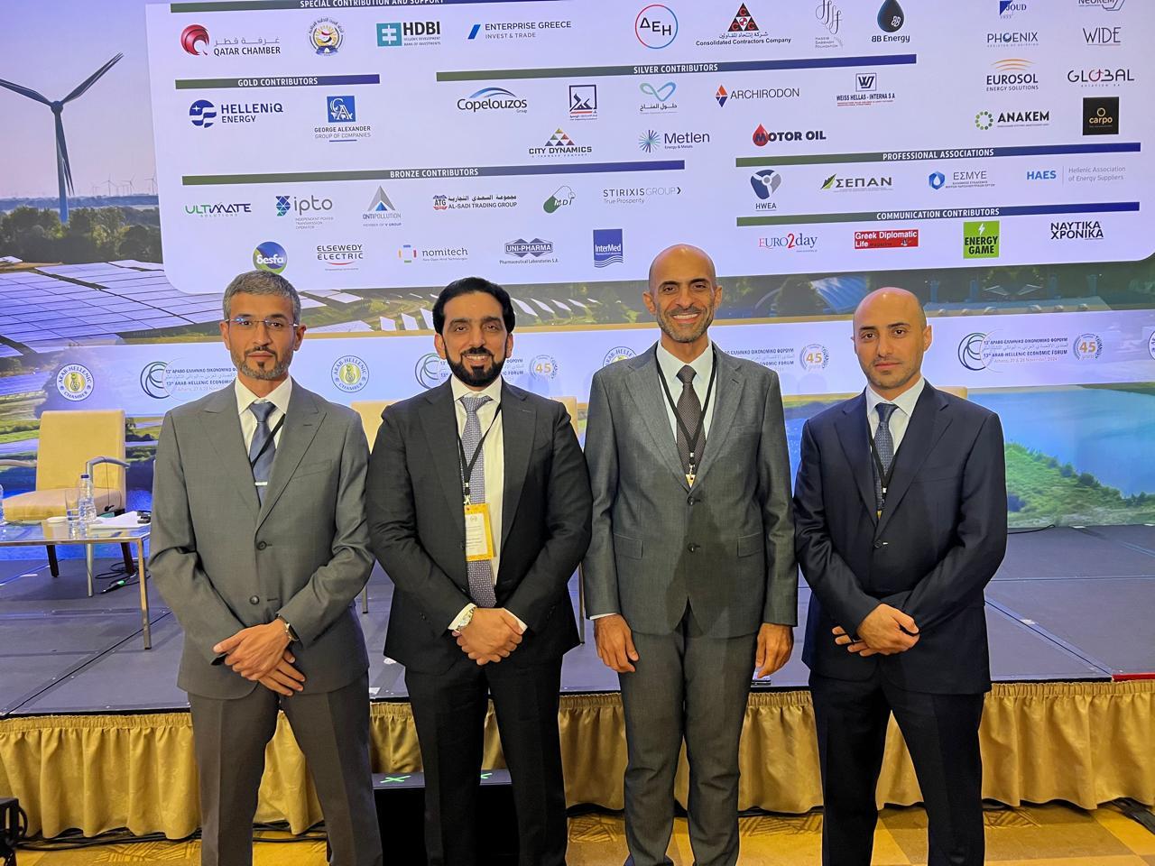 Ajman Chamber Participates in the 13th Arab-Hellenic Economic Forum in Greece