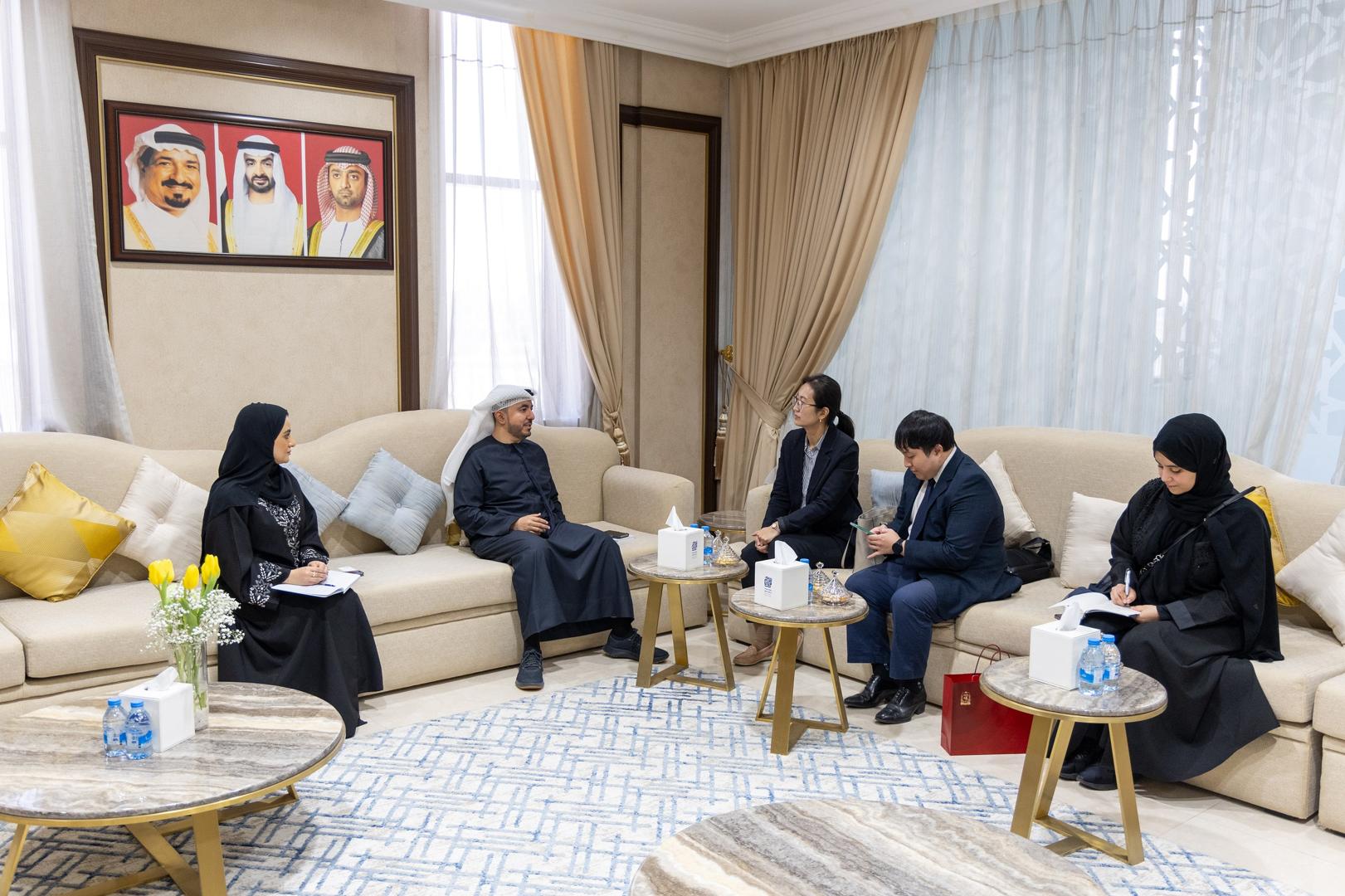 Ajman Chamber enhances cooperation with the South Korean Consulate delegation