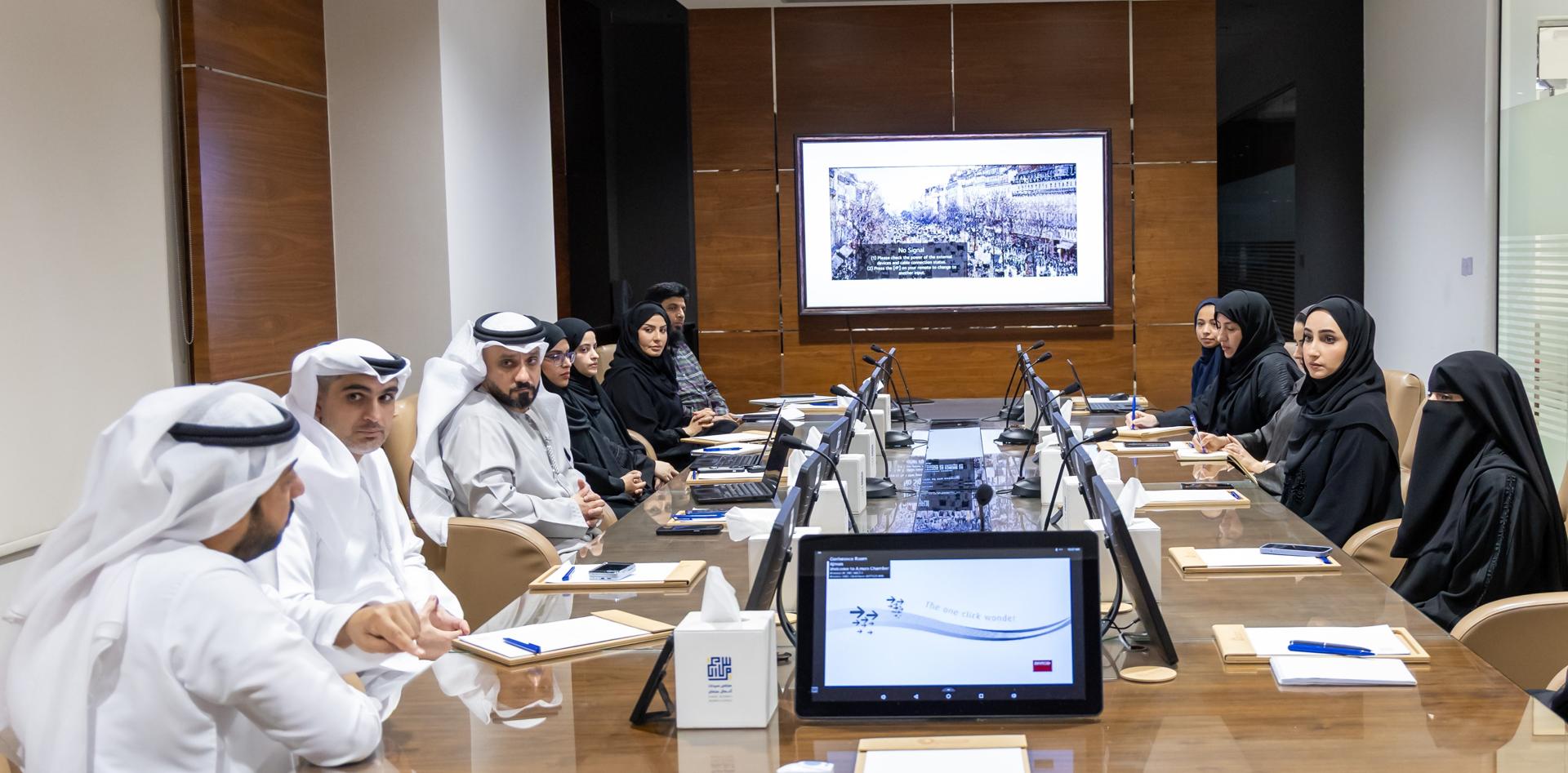 Ajman Chamber and Ministry of Economy discuss facilitating the issuance of certificates of origin