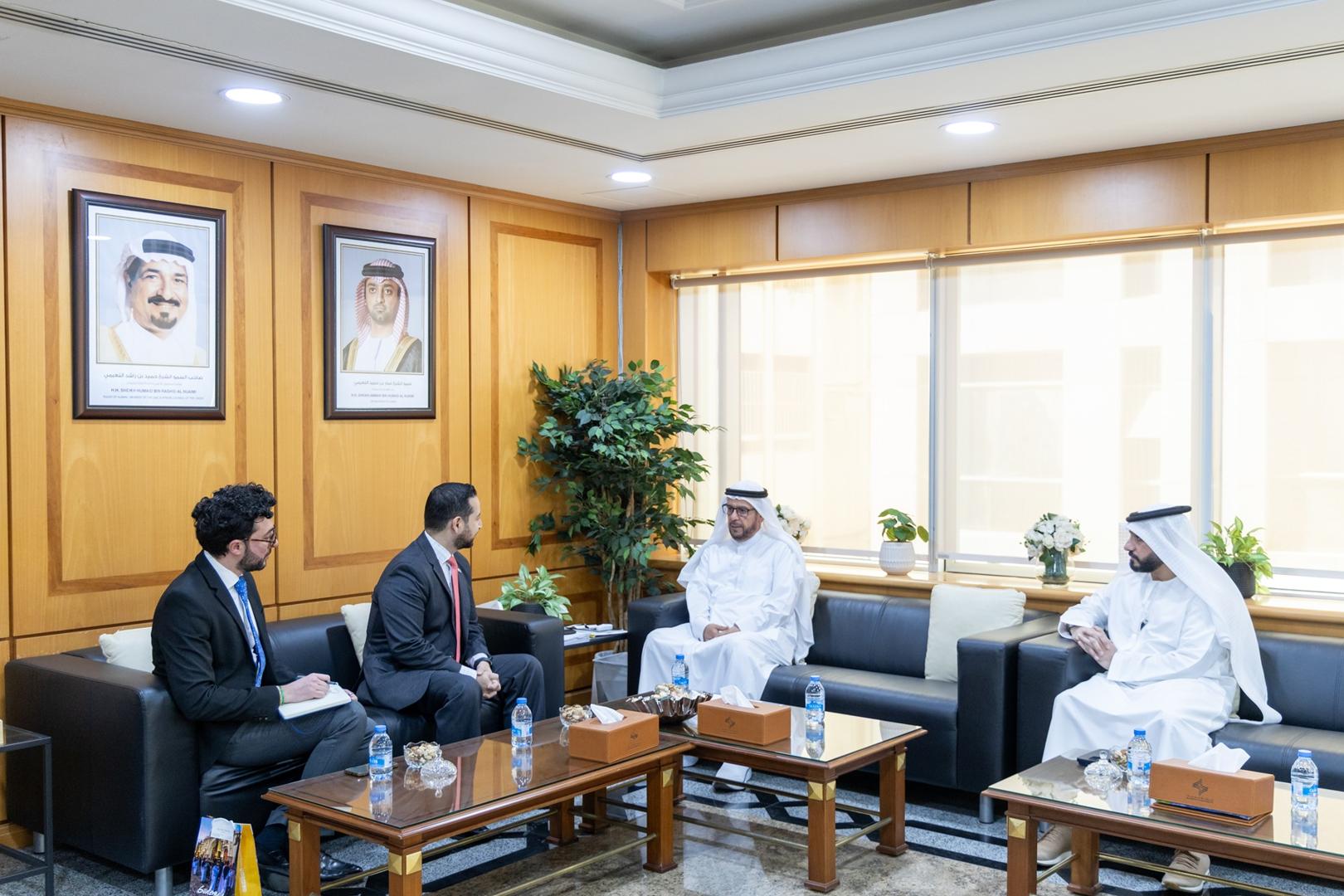 Ajman Chamber receives Guatemalan Ambassador to explore economic and trade cooperation