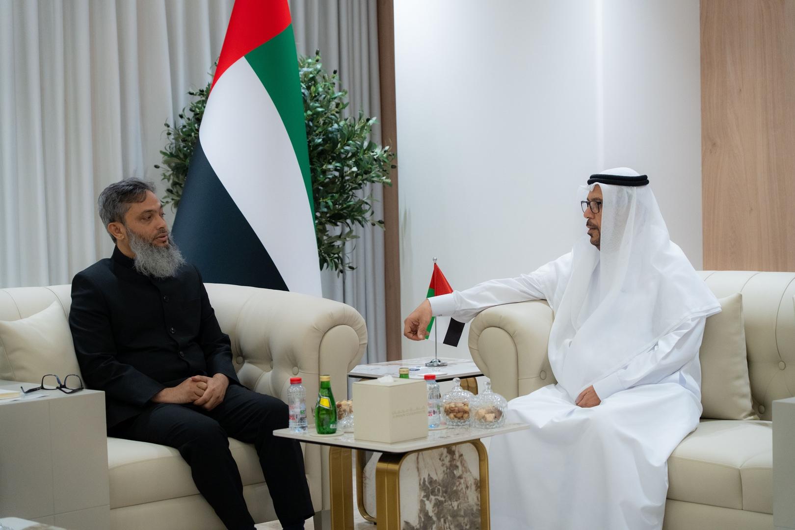 Ajman Chamber Discusses Opportunities to Develop Trade Exchange with the Embassy of Bangladesh