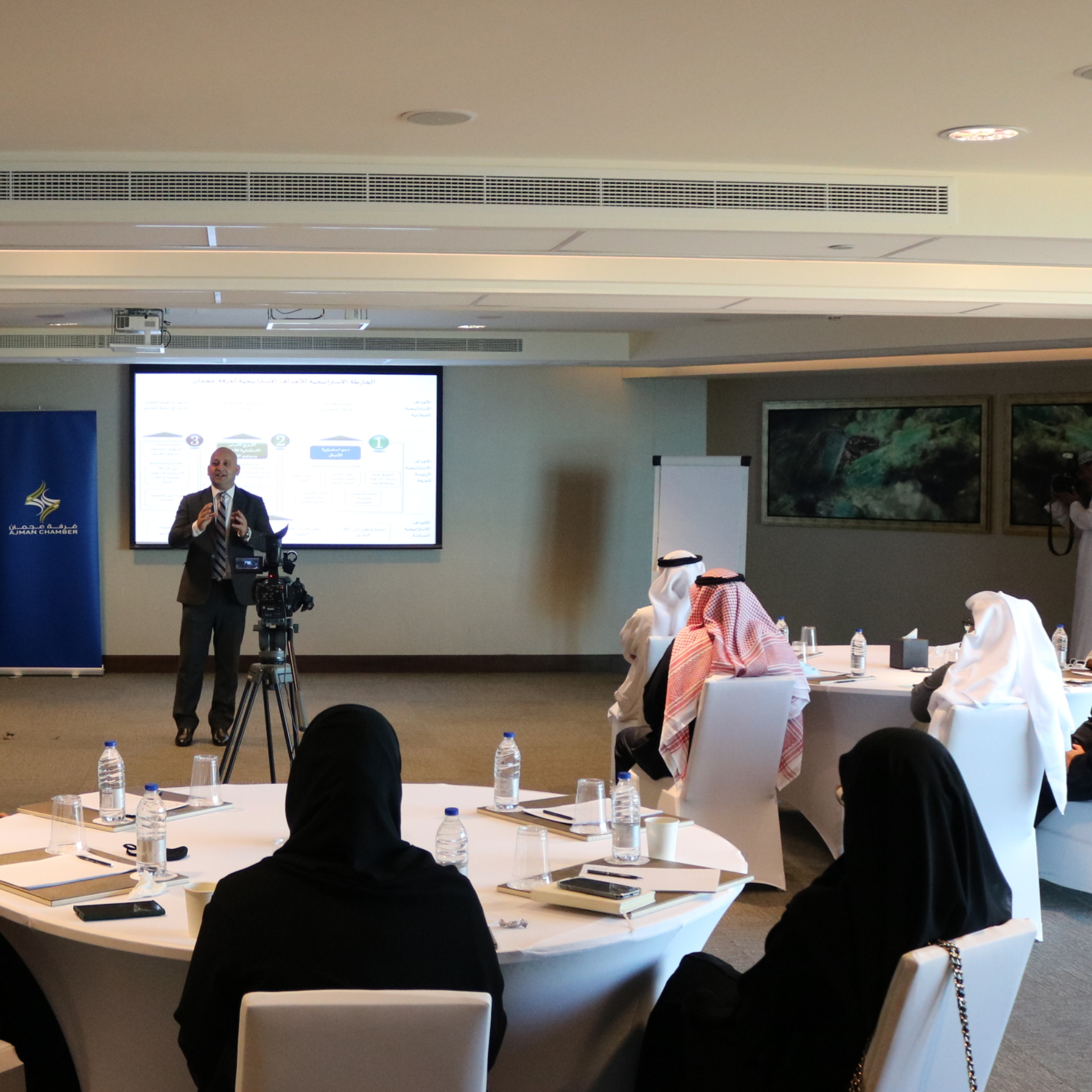 Ajman Chamber launches the "Institutional Capacity Development Program" for its employees by providing twenty-five workshops